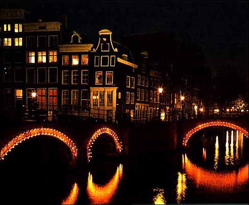 Amsterdamn at night!