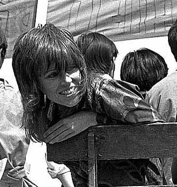 Jane Fonda protests war in Vietnam Nothing in the world is more dangerous