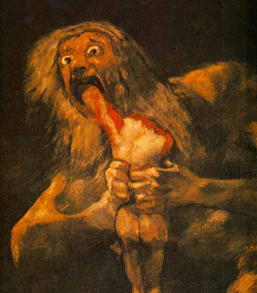 Saturn Devouring His Son